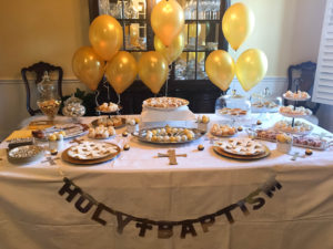 D's Baptism Party (Theme: Gold & Silver)