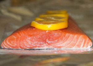 Foil Baked Simple Salmon {Whole30} {Paleo}