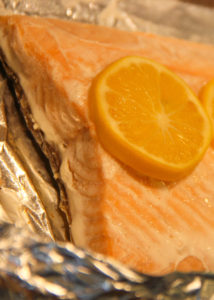 Foil Baked Simple Salmon {Whole30} {Paleo}
